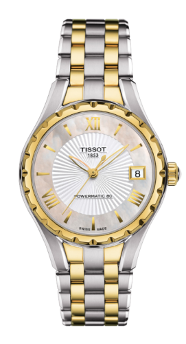 Tissot Lady 80 Automatic Stainless Steel / PVD Gold / MOP
